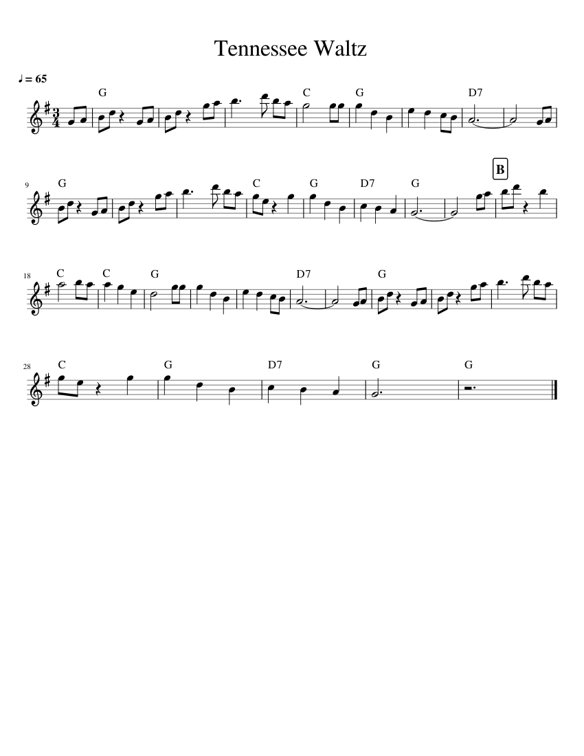 Waltz Sheet for Ukulele (Solo) | Musescore.com