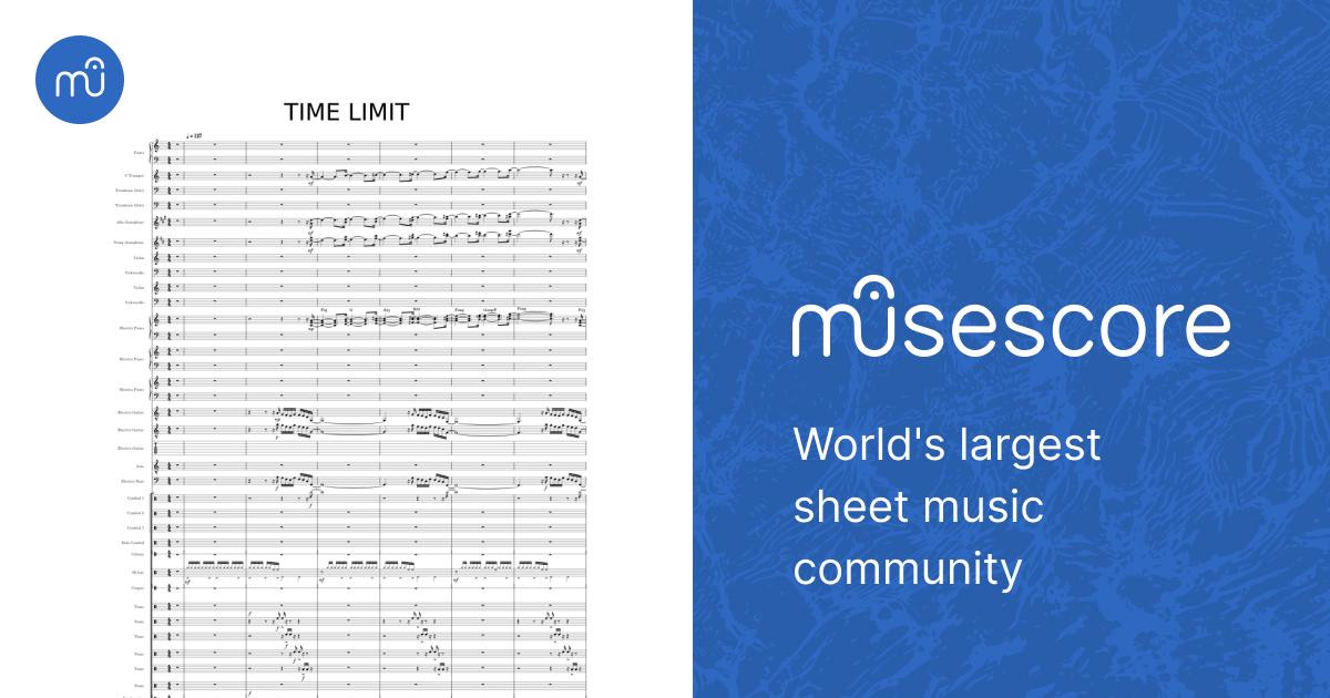 Time Limit – Casiopea Sheet music for Piano, Trombone