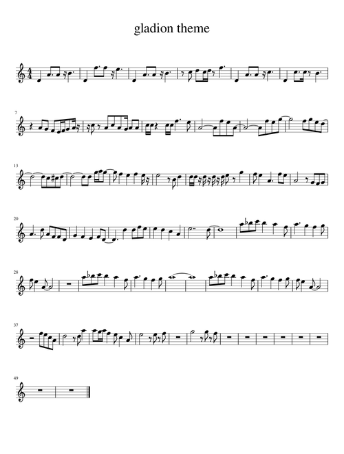 Gladion theme trumpet solo