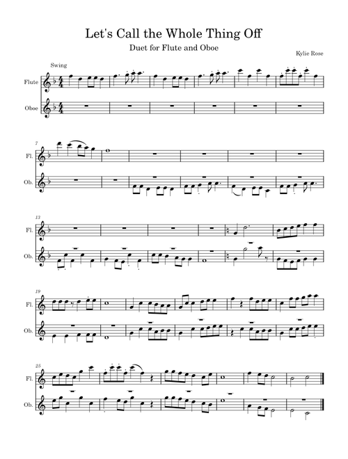 Let's Call The Whole Thing Off – Ella Fitzgerald, George Gershwin, Ira Gershwin Let's Call the Whole Thing Off
