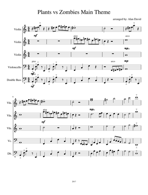 Plants vs Zombies Main Theme