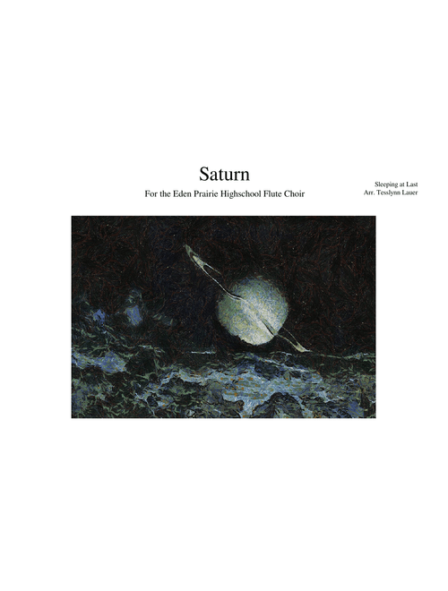 Saturn for Flute Choir & Violin - Sleeping at Last