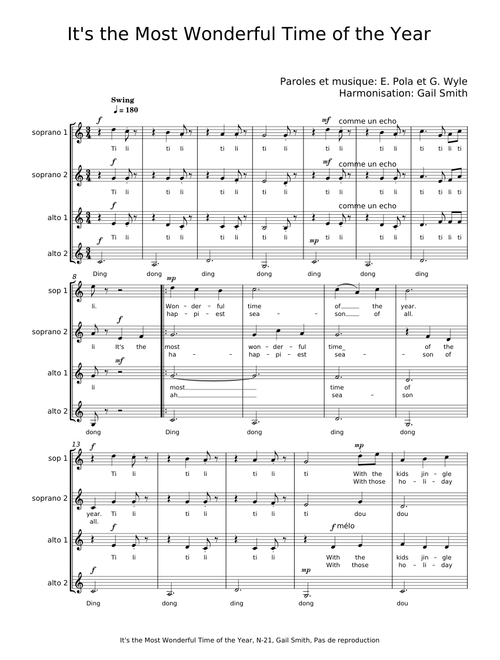 It's the Most Wonderful Time of the Year - Andy Williams