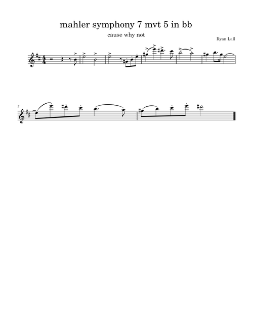 Symphony No. 7, Mvm 5a: Rondo-Finale – Gustav Mahler