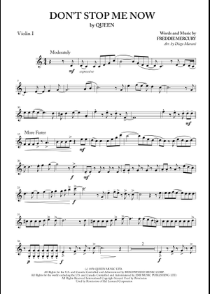 Don't Stop Me Now (Arr. Diego Marani) - Queen (String Quartet) String Quartet