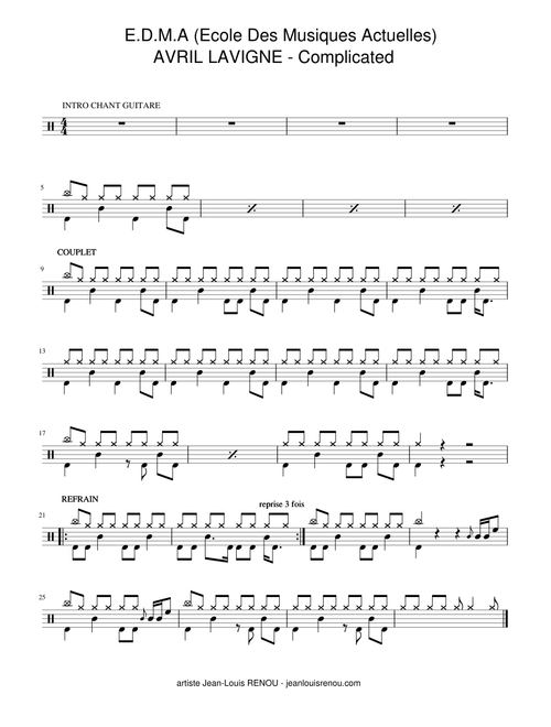 AVRILE LAVIGNE complicated
