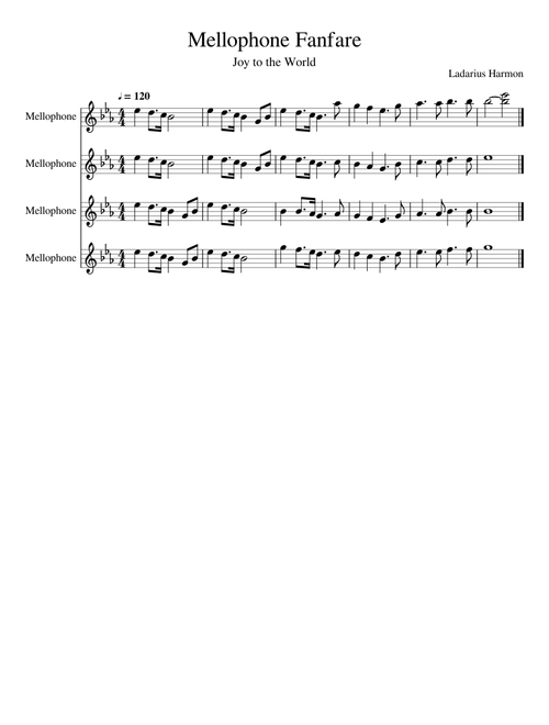 Mellophone Fanfare