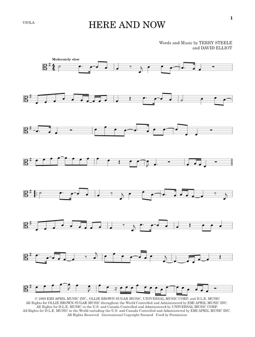 Here And Now - Luther Vandross (Viola Solo)