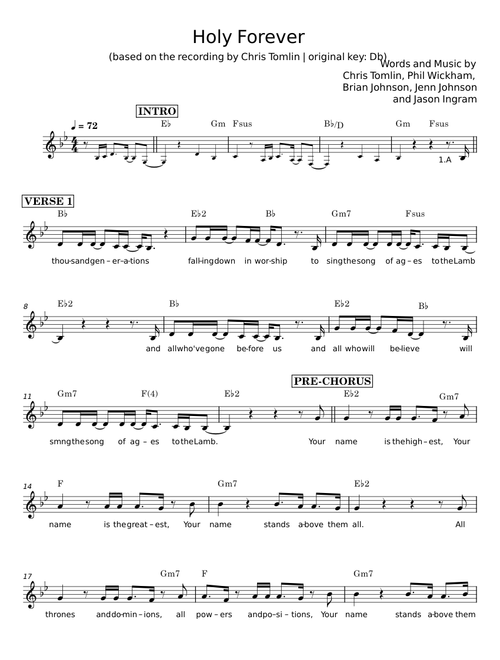 Holy Forever - Chris Tomlin