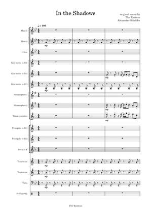 Play Official version of In the shadows Sheet Music by The Rasmus