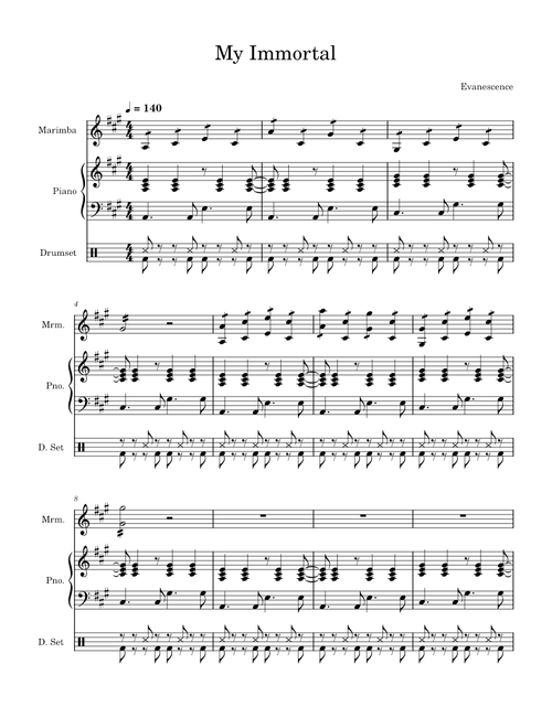 My Immortal - Evanescence