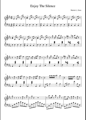 Enjoy the silence – Depeche Mode Depeche Mode - Sibeling dit..mscz