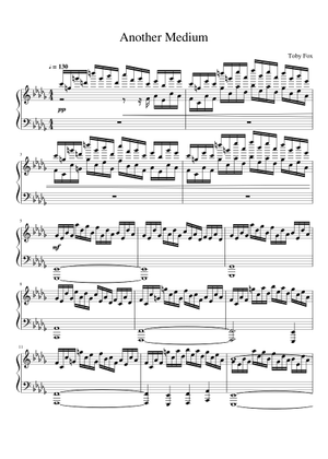 Another Medium - Undertale Sheet Music for Piano (Solo) | MuseScore.com