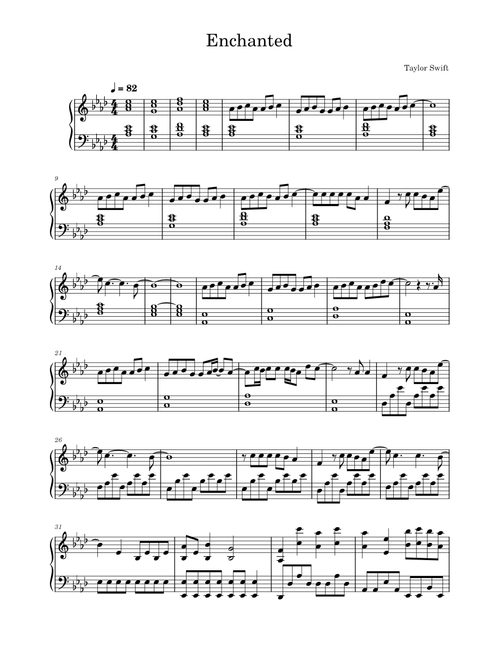 Enchanted (Taylor's Version) – Taylor Swift