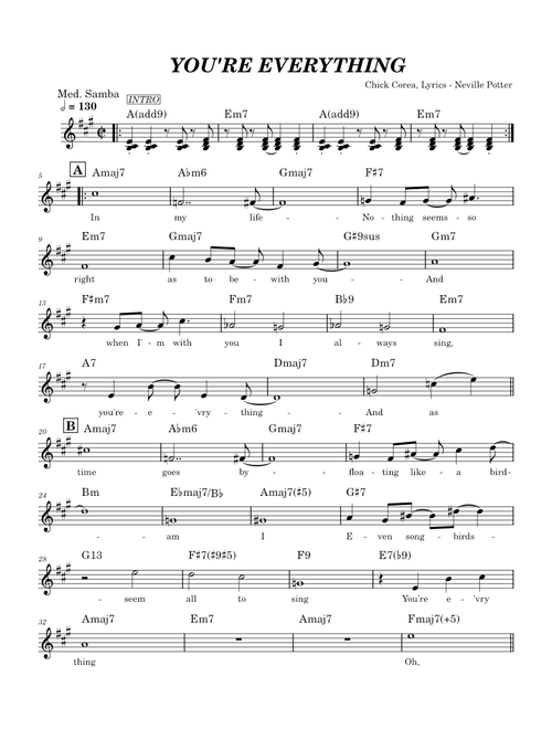 You're Everything – Chick Corea