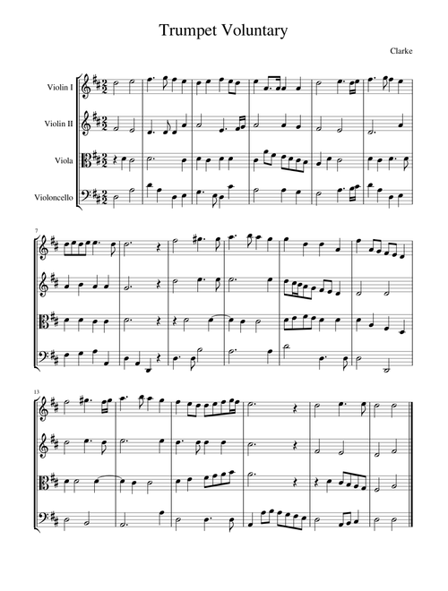 Trumpet Voluntary