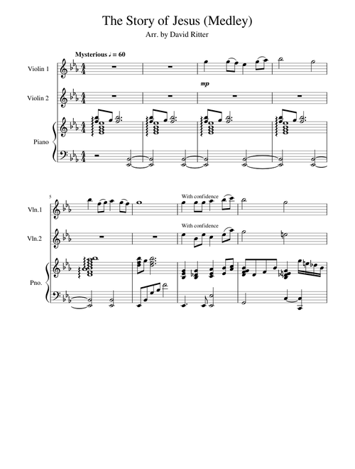 The_Story_of_Jesus_(Medley) 2nd Edition
