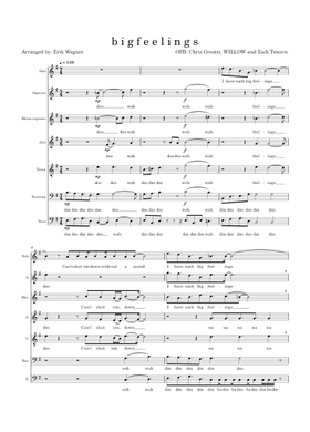 Free B I G F E E L I N G S by Willow Smith sheet music | Download