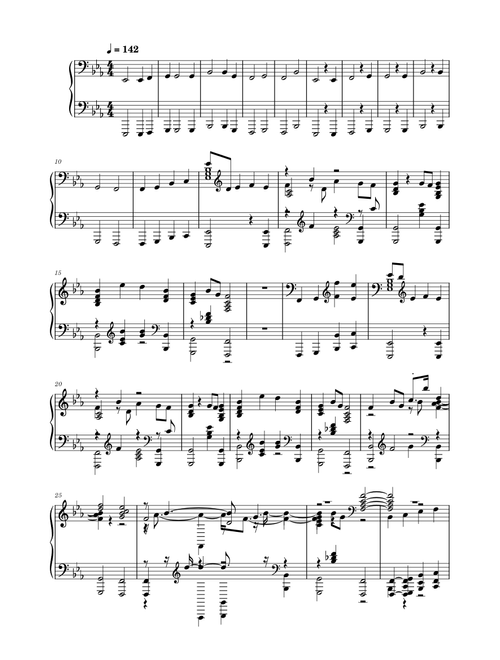 Lochness Piano Sheet 1638927949166