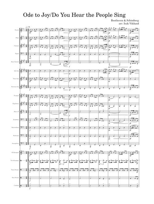 Ode to Joy/Do You Hear the People Sing (Updated) -  Ludwig van Beethoven & Claude-Michel Schönberg