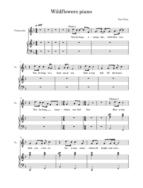 Wildflowers – Tom Petty