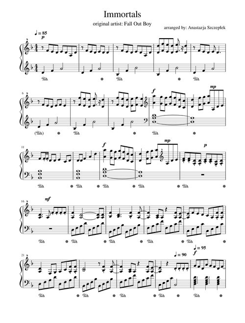 Immortals (light piano ver.)
