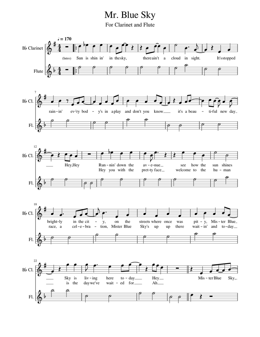Sky clarinet discount
