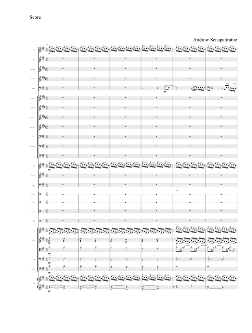 Les Miserables: One Day More, Instrumental