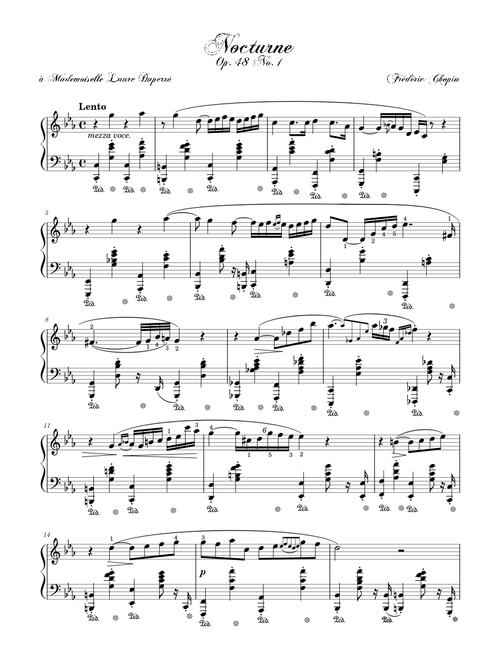 Nocturne Op. 48 No. 1
