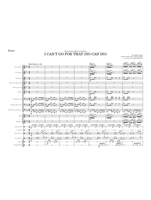 I Can't Go For That (No Can Do) - Daryl Hall & John Oates