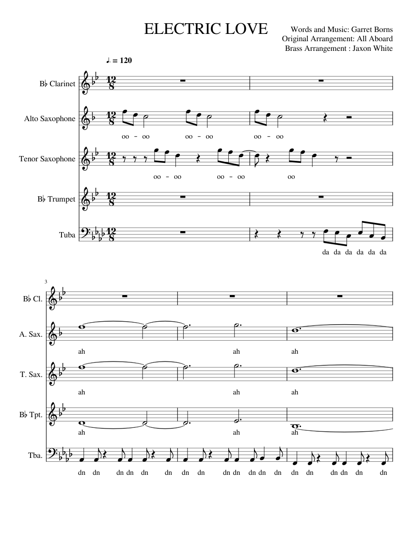 Electric love clarinet top
