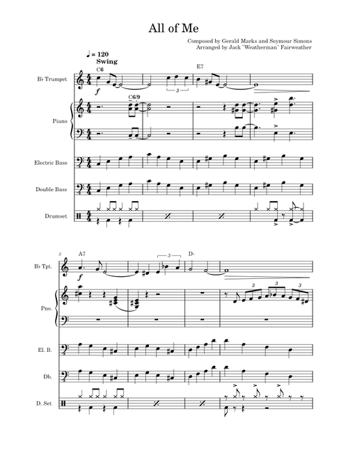 All of me – Seymour Simons and Gerald Marks