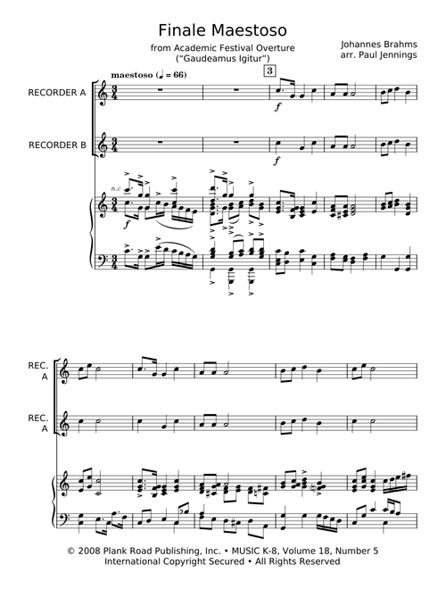 Piano Concerto No.1, Op.15 - Johannes Brahms