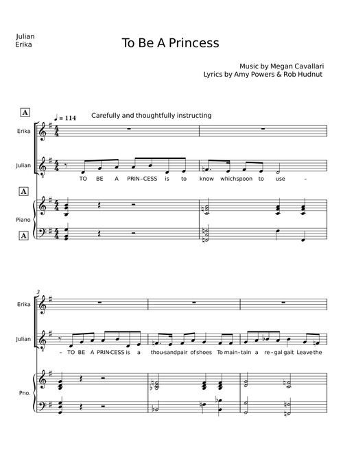 To Be A Princess - Megan Cavallari