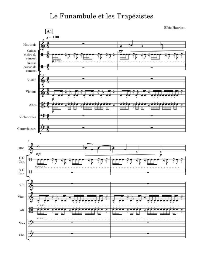 le-funambule-et-les-trap-zistes-sheet-music-for-oboe-snare-drum