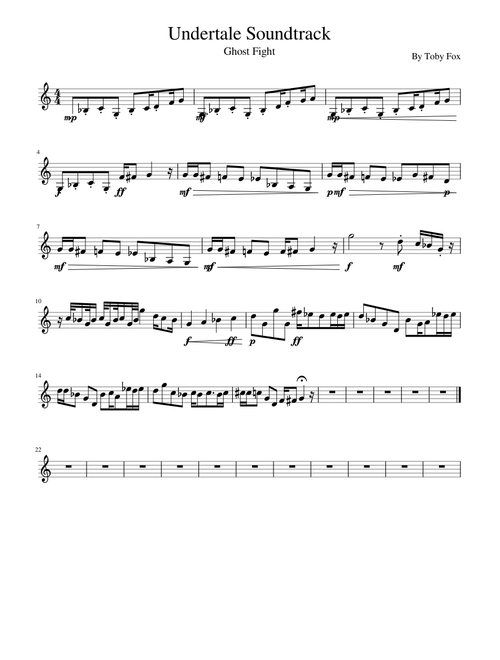Ghost Fight For Violin