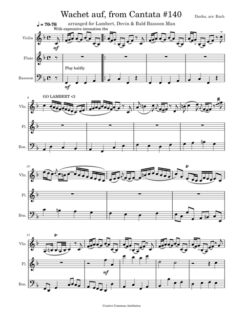 Wachet auf, ruft uns die Stimme, BWV 140 – Johann Sebastian Bach