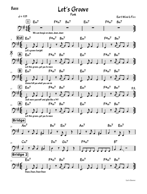 Lets groove – Earth, Wind & Fire
