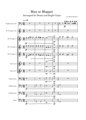 Play Official version of Man or muppet Sheet Music by The Muppets for ...