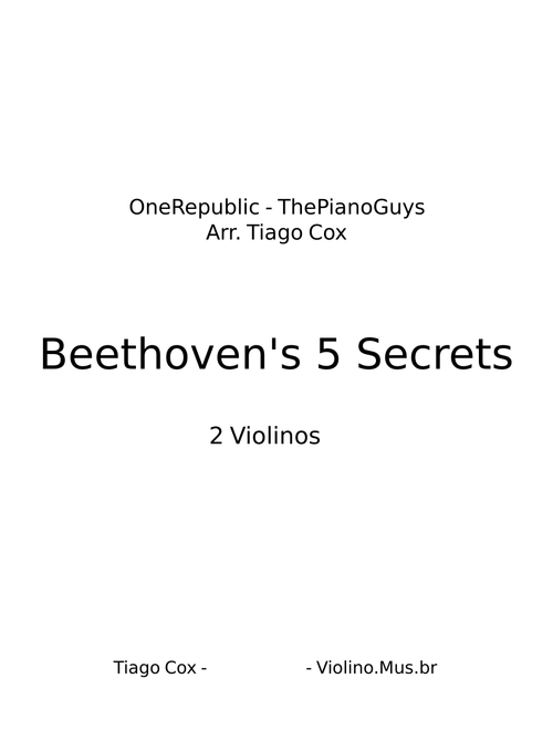 Beethoven's 5 Secrets - The Piano Guys