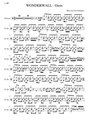 Wonderwall Riffs Play Official version of Wonderwall Sheet Music by Oasis for Vocals ...