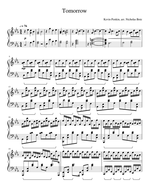 Tomorrow - Made in Abyss (Piano Solo) (FINISHED)
