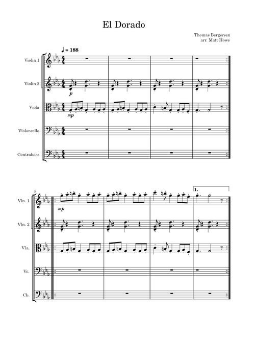 El Dorado – Thomas Bergersen