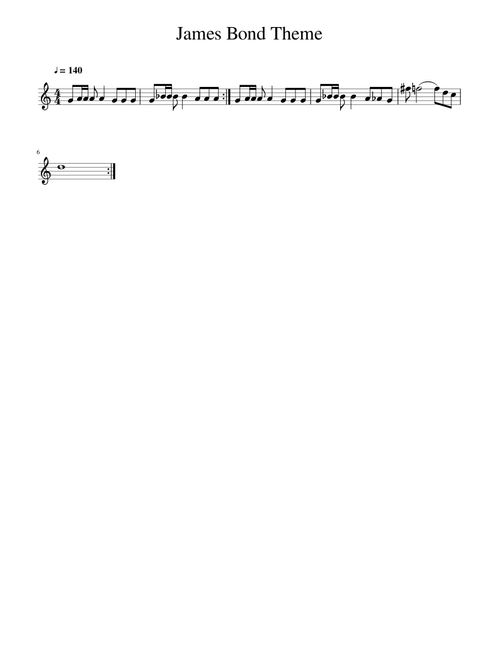 James Bond Theme