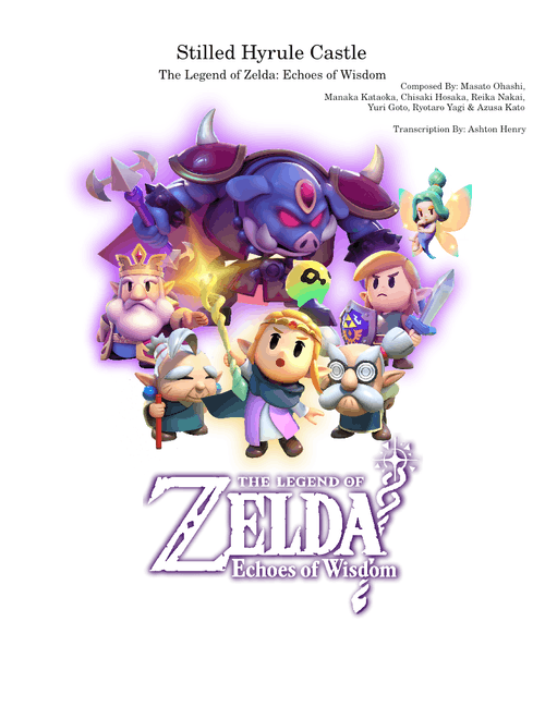 Stilled Hyrule Castle (All Versions) - The Legend of Zelda: Echoes of Wisdom