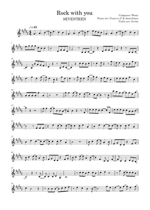SEVENTEEN - Rock Sheet Music for Piano (Solo) | MuseScore.com