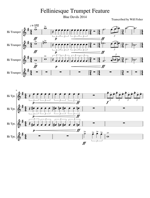 Felliniesque Trumpet Feature