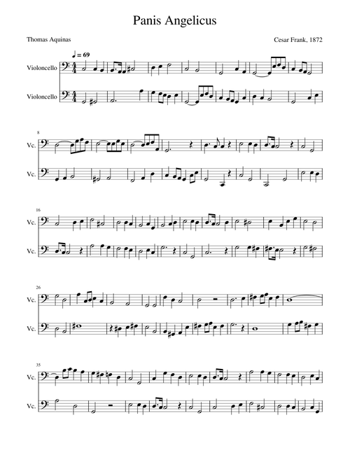 Panis Angelicus – César Franck Panis Angelicus