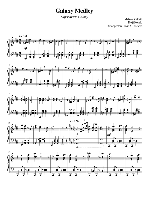 Super Mario Galaxy - Galaxy Medley