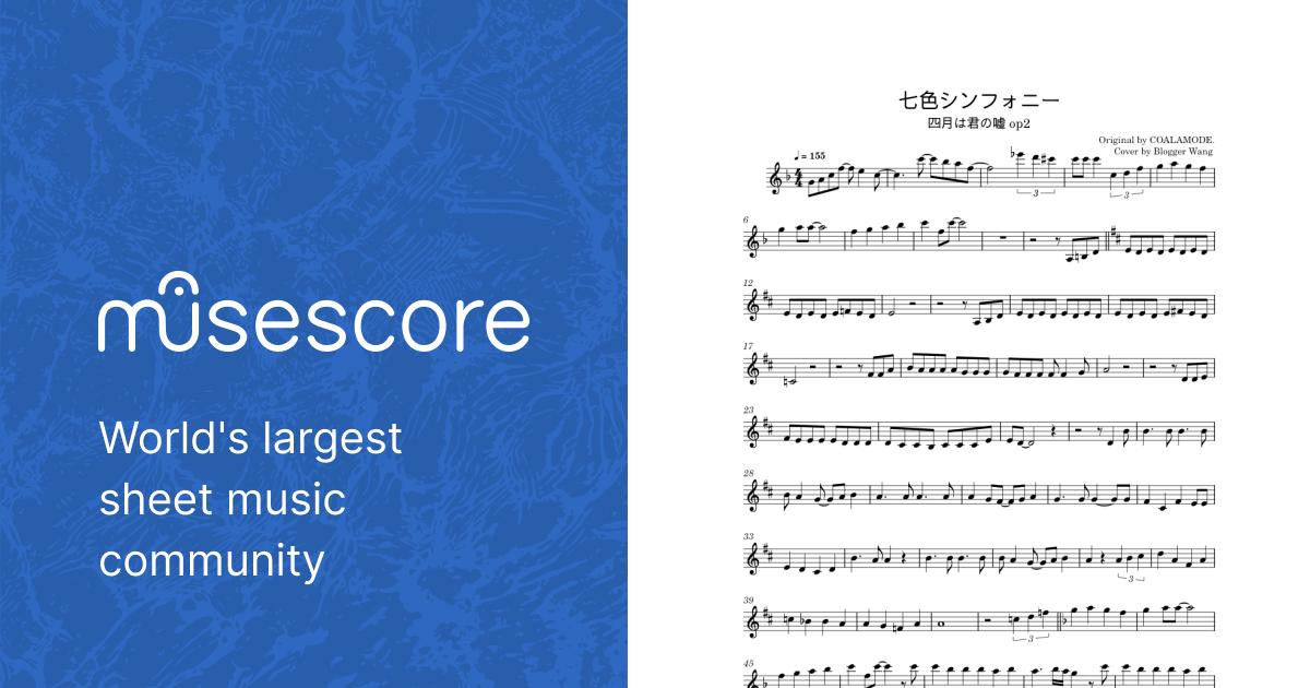 Variations on a Russian Folk Song Sheet music for Violin